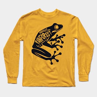 Dart frog - Protect the rainforest Long Sleeve T-Shirt